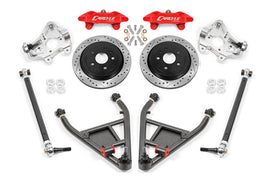 BMR 14-19 Chevrolet Corvette 15in Conversion Kit w/ Drilled & Slotted Rotors & Red Calipers