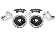 Load image into Gallery viewer, BMR 14-19 Chevrolet Corvette 17in Conversion Kit w/ Drilled &amp; Slotted Rotors &amp; Black Calipers