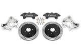BMR 14-19 Chevrolet Corvette 17in Conversion Kit w/ Drilled & Slotted Rotors & Black Calipers
