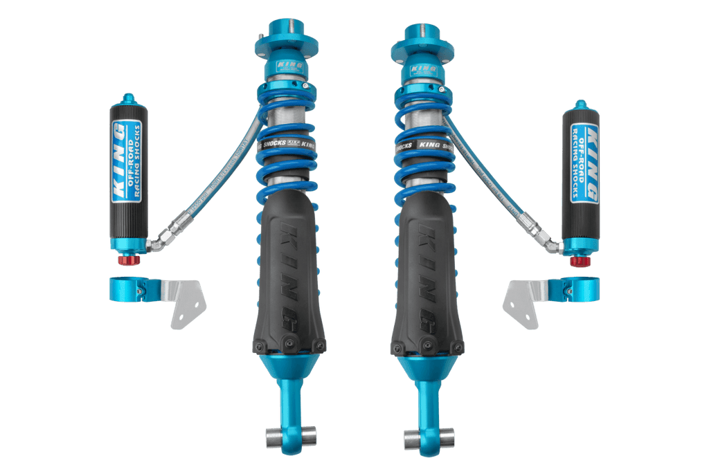 King Shocks 2021 Ford Bronco Rear 2.5 Dia Remote Reservoir Shock w/Adjusters (Pair) - Corvette Realm