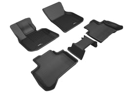 3D MAXpider 2018-2023 BMW X3 (G01)/X4 (G02) Kagu 1st & 2nd Row Floormats - Black