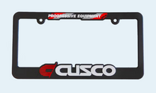 Load image into Gallery viewer, Cusco License Plate Frame Black Usdm Spec Limited