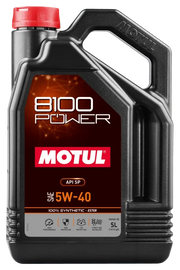 Motul 5L 8100 Power 5W40 - Corvette Realm