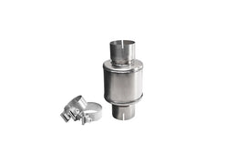 Corsa 304 S tainless Steel 3in Pro Series Packed Resonator (Slip Fit) (2-3DB) - Brushed