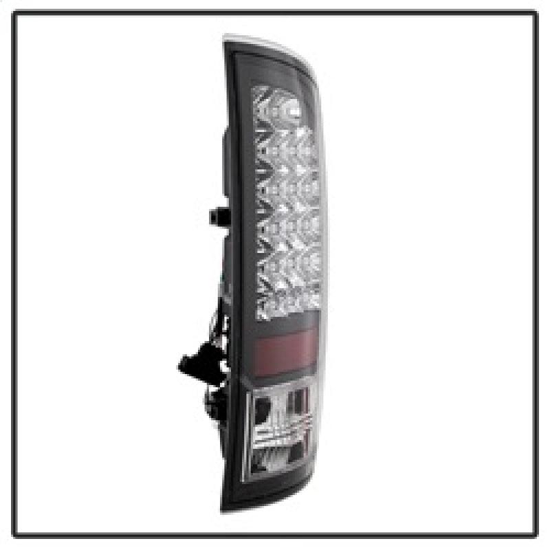 Spyder Dodge Ram 07-08 1500/Ram 07-09 2500/3500 LED Tail Lights Black ALT-YD-DRAM06-LED-BK - Corvette Realm