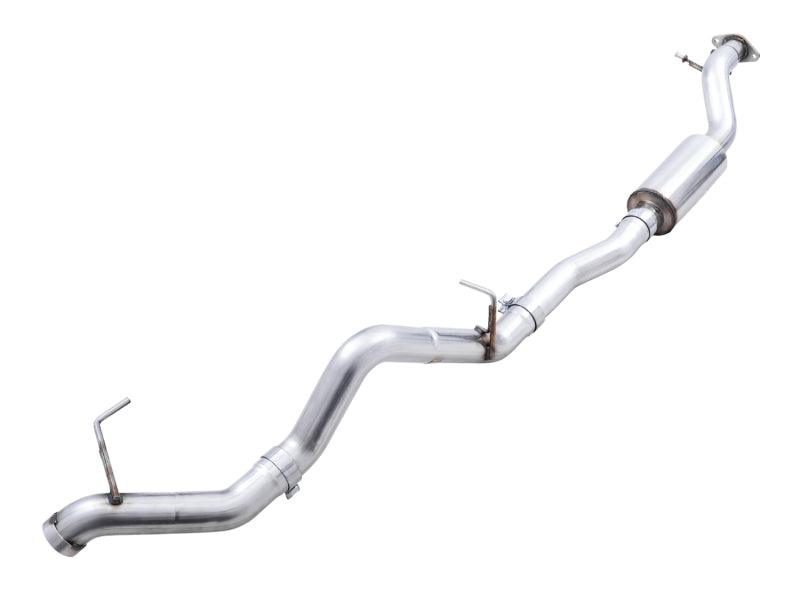 AWE Tuning 2021+ Ford Bronco 0FG Exhaust (No Tips) w/ Bash Guard - Corvette Realm