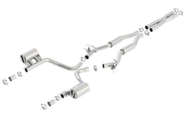 Borla 15-23 Dodge Challenger SRT 392 S-Type Catback Exhaust Single Split Rear Exit (No Tip)