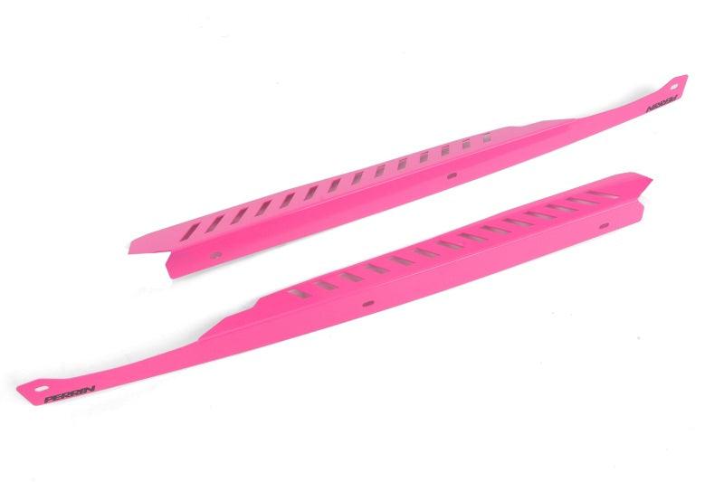 Perrin 08-14 Subaru WRX/STI Fender Shroud Set - Hyper Pink - Corvette Realm