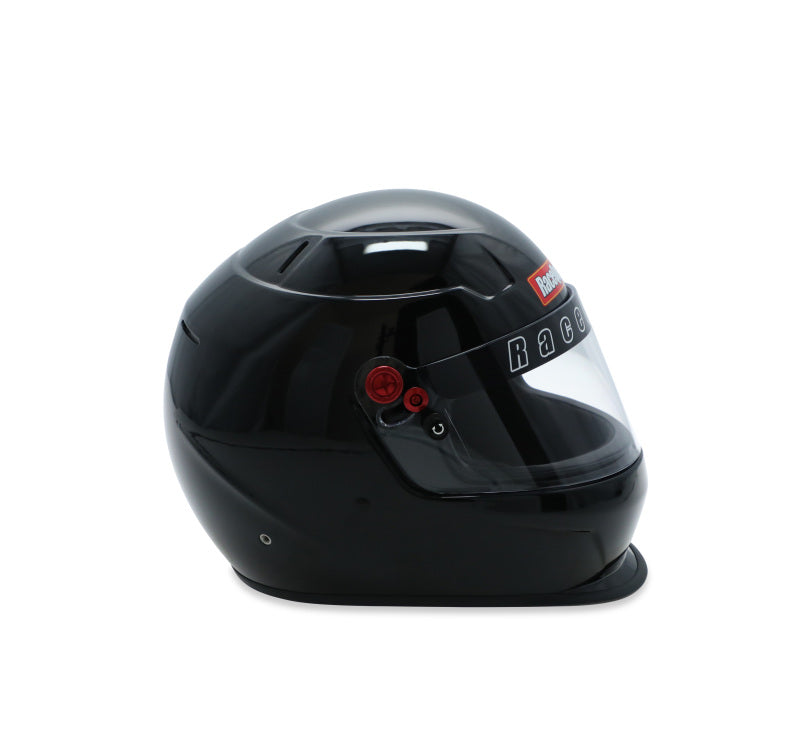 RaceQuip PRO25 SA2025 GLBLK MED HELMET
