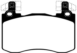EBC 2017+ Kia Stinger 3.3L Twin Turbo Redstuff Front Brake Pads - Corvette Realm