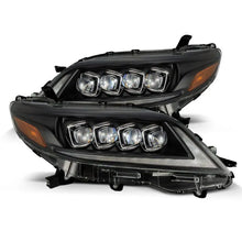 Load image into Gallery viewer, AlphaRex 2011+ Toyota Sienna NOVA LED Proj Headlights Plank Style Black w/Activ Light/Seq Signal/DRL - Corvette Realm