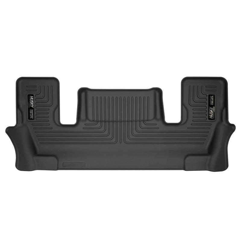 Husky Liners 2020 Ford Explorer WeatherBeater 3rd Seat Black Floor Liners - Corvette Realm