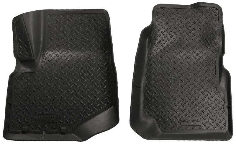 Husky Liners 02-08 GM Trailblazer/Bravada/Envoy/05-08 Saab 9-7X Classic Style Black Floor Liners - Corvette Realm