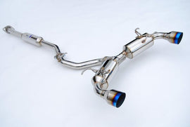 Invidia 12+ Subaru BRZ / Toyota 86 N2 60mm Single Layer Titanium Burnt Tips Cat-Back Exhaust - Corvette Realm