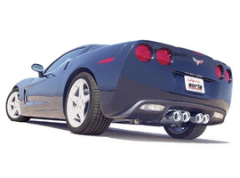Borla 05-08 C6 Corvette Coupe/Convertible 2dr 6.2L 8cyl AT/MT 6spd ATAK SS Cat-Back Exhaust