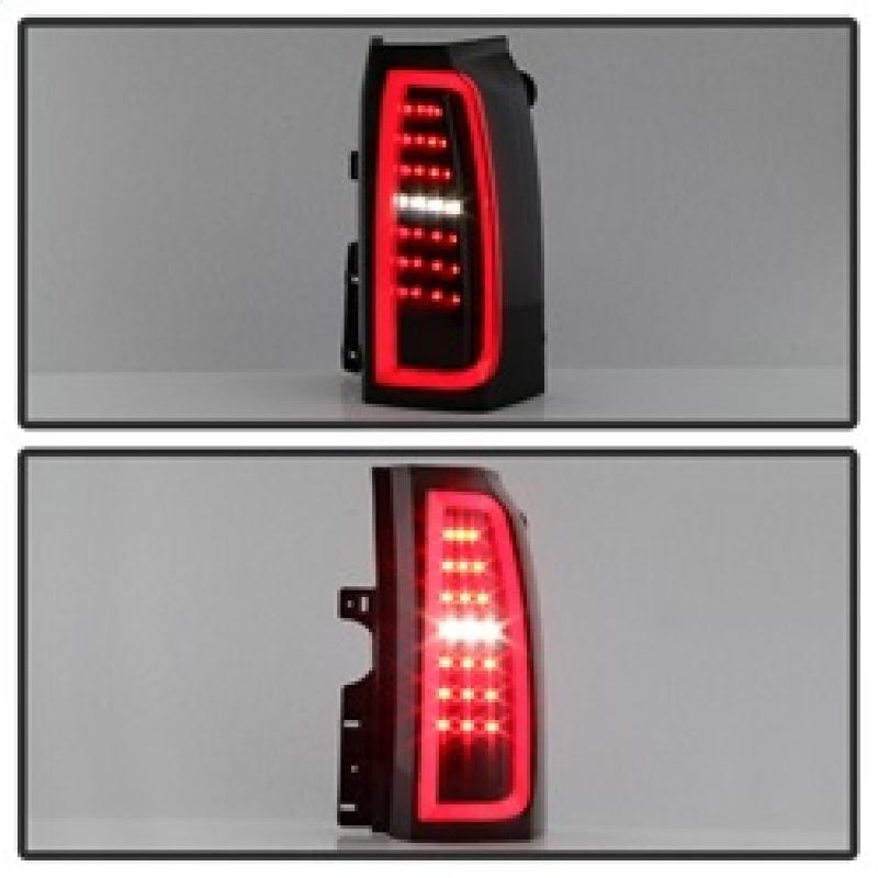 Spyder Chevy Tahoe / Suburban 15-17 LED Tail Lights - Black Smoke (ALT-YD-CTA15-LED-BSM) - Corvette Realm