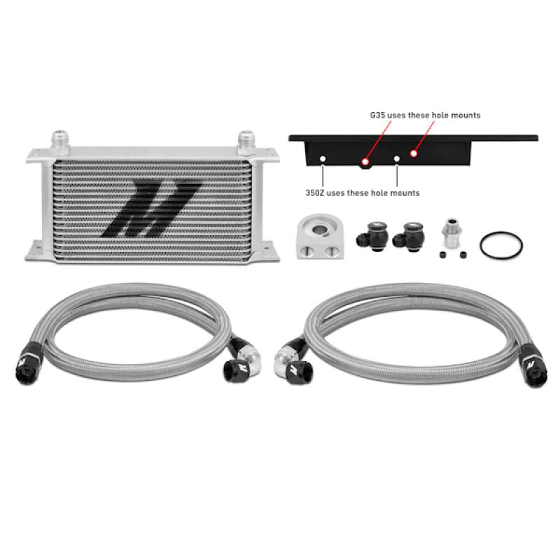 Mishimoto 03-09 Nissan 350Z / 03-07 Infiniti G35 (Coupe Only) Oil Cooler Kit - Corvette Realm