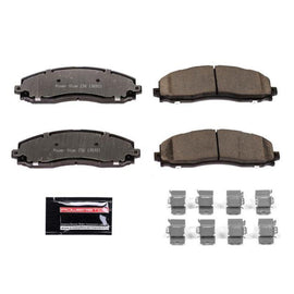 Power Stop 13-19 Ford F-250 Super Duty Rear Z36 Truck & Tow Brake Pads w/Hardware - Corvette Realm