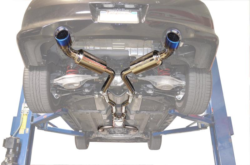 Injen 08-13 Infiniti G37/G37 IPL Coupe 3.7L 76mm Stainless Steel Exhaust w/ Titanium Tips - Corvette Realm