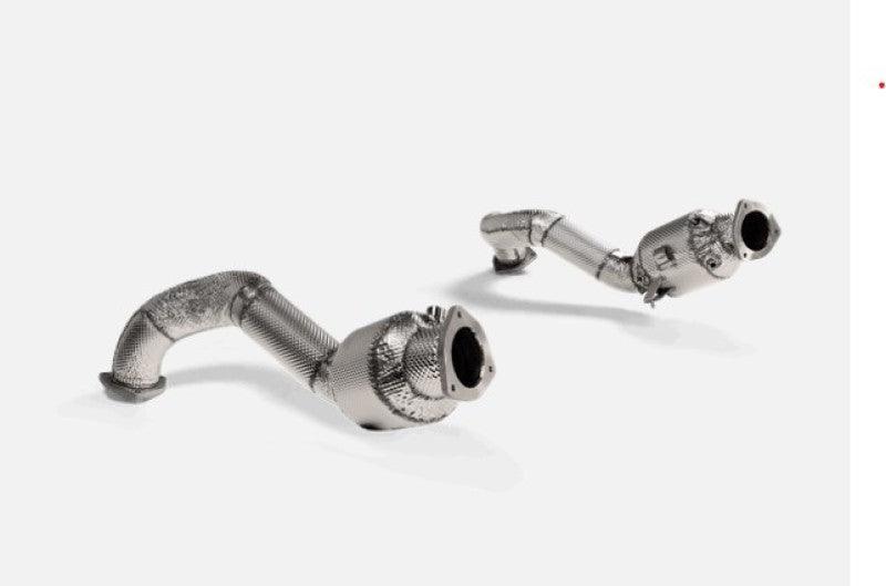 Akrapovic 2022+ Porsche 718 Cayman GT4 RS Link-Pipe Set (Titanium) - Corvette Realm