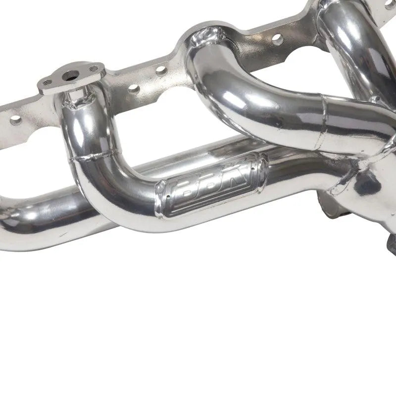 BBK 99-04 GM Truck SUV 4.8 5.3 Shorty Tuned Length Exhaust Headers - 1-3/4 Silver Ceramic - Corvette Realm