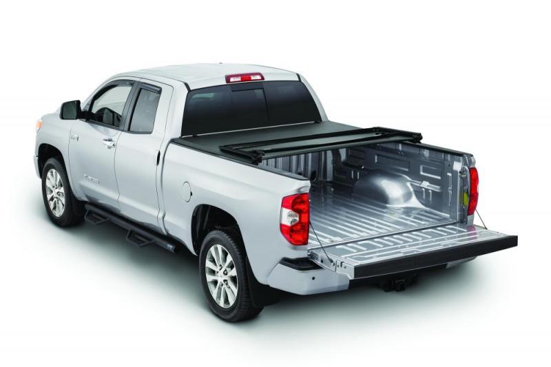 Tonno Pro 07-13 Toyota Tundra 6.5ft Fleetside Tonno Fold Tri-Fold Tonneau Cover - Corvette Realm