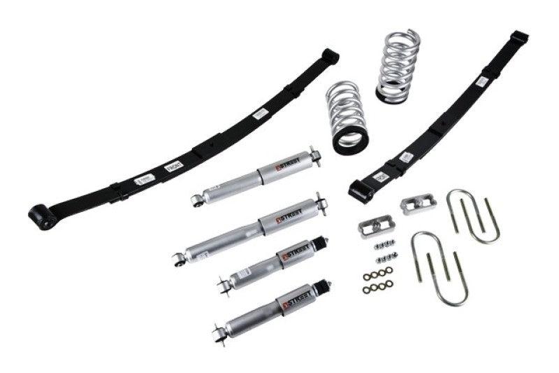 Belltech LOWERING KIT 82-93 S10 2inch-3inch/4inch SP SHOCKS - Corvette Realm