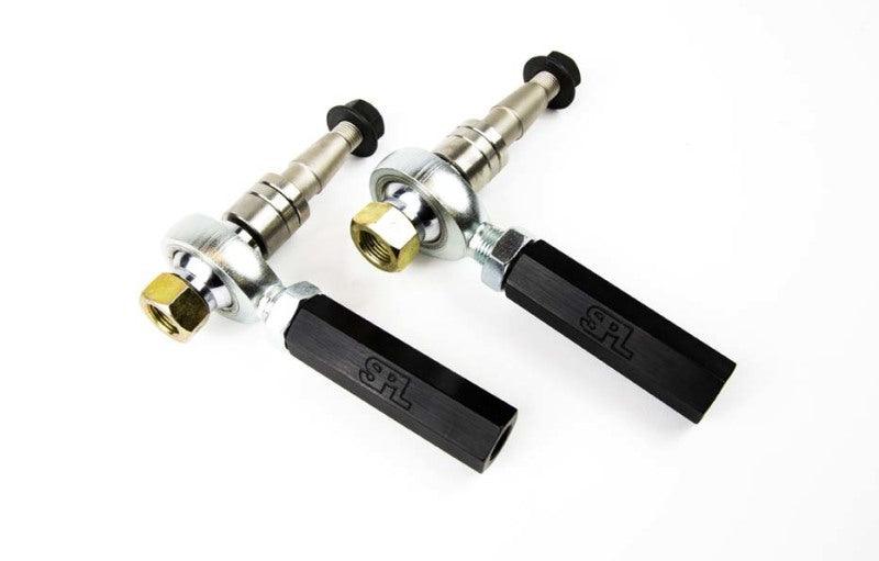 SPL Parts 03-08 Nissan 350Z V5 Front Outer Tie Rod Ends (Bumpsteer Adjustable) - Corvette Realm