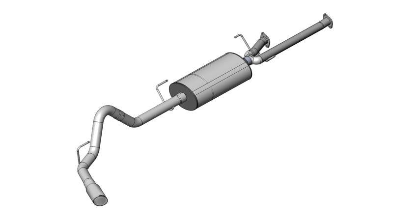 Corsa/dB 11-14 Toyota Tundra Double Cab/Crew Max 5.7L V8 Polished Sport Cat-Back Exhaust - Corvette Realm