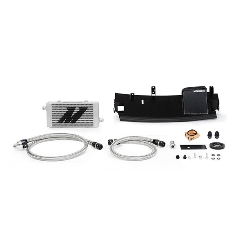 Mishimoto 2016+ Ford Focus RS Thermostatic Oil Cooler Kit - Silver - Corvette Realm