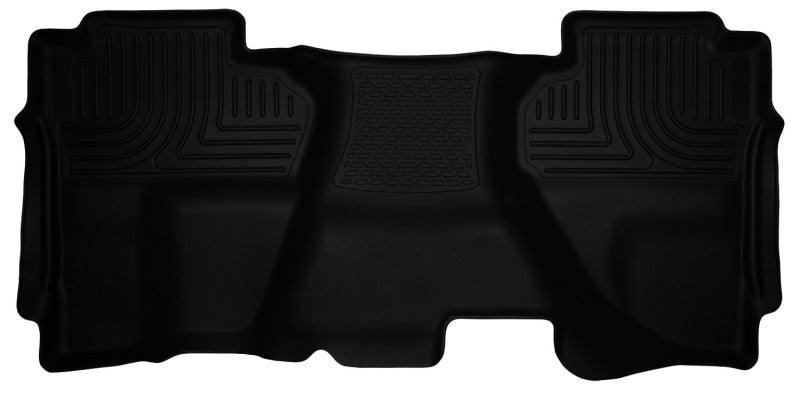 Husky Liners 14 Chevrolet Silverado/14 GMC Sierra 1500 Weatherbeater Black 2nd Seat Floor Liner - Corvette Realm