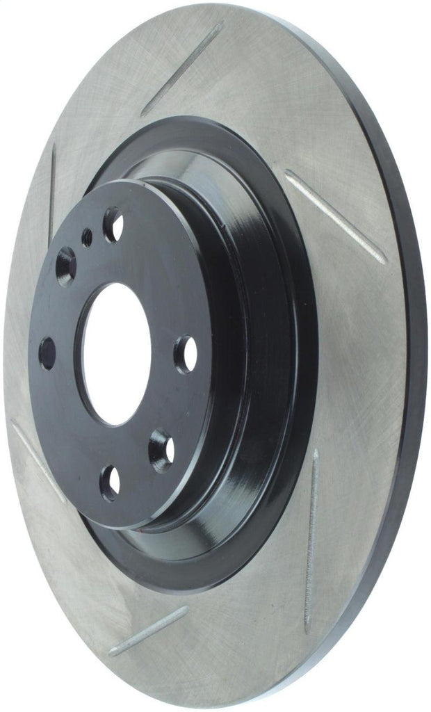 StopTech Power Slot 01-05 Mazda Miata Sport Suspension/Turbo SportStop Slotted Rear Right Rotor - Corvette Realm