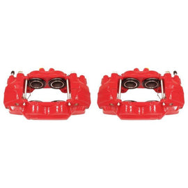Power Stop 03-09 Toyota 4Runner Front Red Calipers w/o Brackets - Pair - Corvette Realm