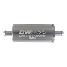Load image into Gallery viewer, DeatschWerks 5/16in 10 Micron 55mm In-Line Fuel Filter Kit - Corvette Realm