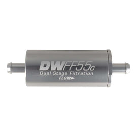 DeatschWerks 5/16in 10 Micron 55mm In-Line Fuel Filter Kit - Corvette Realm