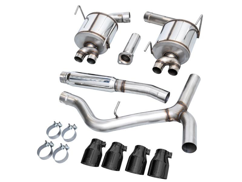 AWE Tuning 2022+ VB Subaru WRX Touring Edition Exhaust - Diamond Black Tips - Corvette Realm