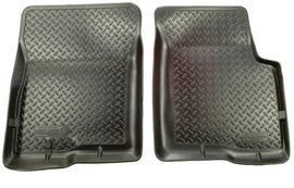 Husky Liners 04-12 Chevy Colorado/GMC Canyon Regular/Extended Cab Classic Style Black Floor Liners - Corvette Realm