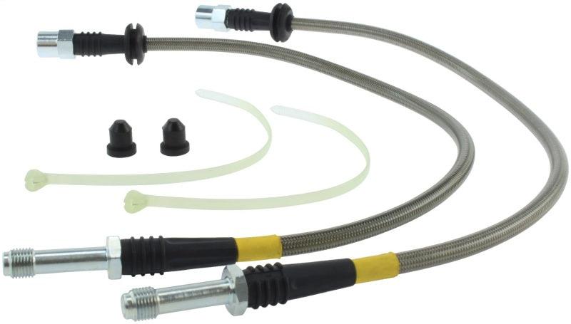 StopTech 94-98 VW Golf Front Stainless Steel Brake Line Kit - Corvette Realm