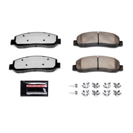 Power Stop 05-08 Ford F-250 Super Duty Front Z36 Truck & Tow Brake Pads w/Hardware - Corvette Realm