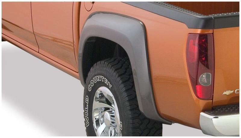 Bushwacker 04-12 GMC Canyon Extend-A-Fender Style Flares 2pc 61.1/72.8in Bed - Black - Corvette Realm