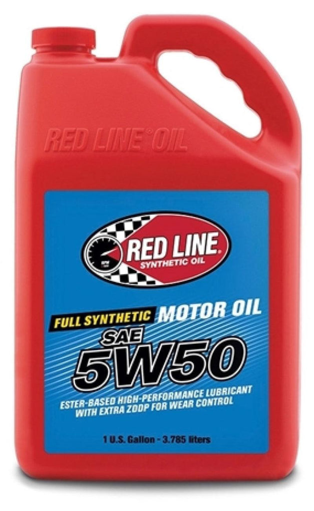 Red Line 5W50 Motor Oil - Gallon - Corvette Realm