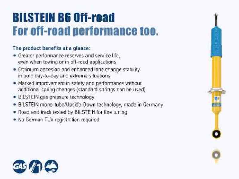 Bilstein B6 4600 Series 15-16 Ford F-150 Rear 46mm Monotube Shock Absorber - Corvette Realm