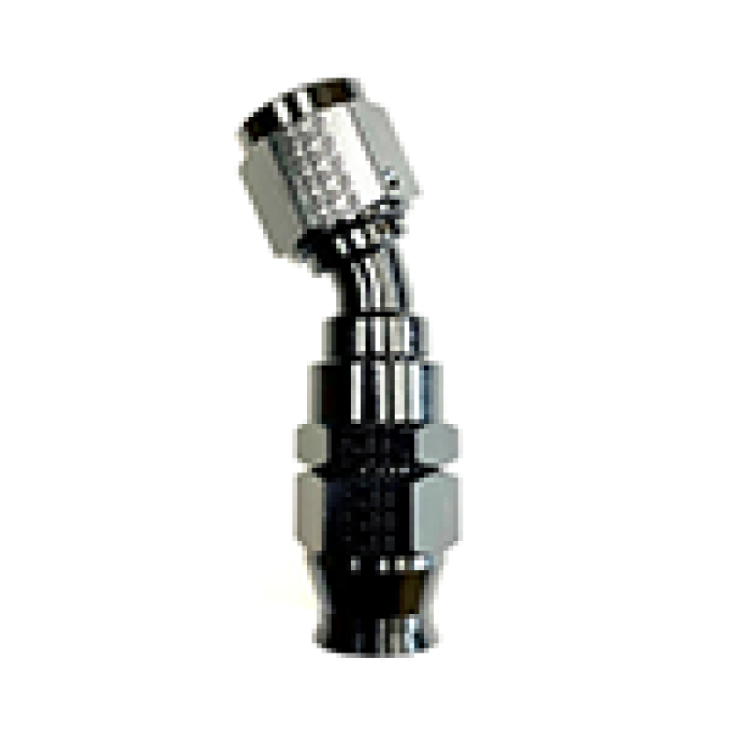 Fragola -6AN Real Street 30 Degree Hose End Black For PTFE Hose