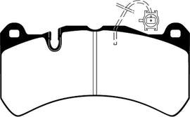 EBC 2016+ Alfa Romeo Giulia 2.9L Twin Turbo Yellowstuff Front Brake Pads - Corvette Realm