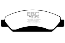 Load image into Gallery viewer, EBC 07 Cadillac Escalade 6.2 2WD Greenstuff Front Brake Pads - Corvette Realm
