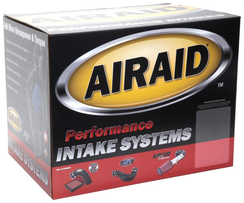 Airaid 11-14 Ford Mustang 3.7L V6 MXP Intake System w/ Tube (Dry / Red Media) - Corvette Realm