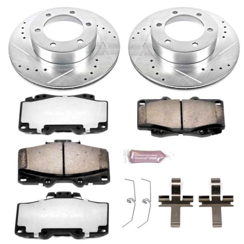 Power Stop 95-02 Toyota 4Runner Front Z36 Truck & Tow Brake Kit - Corvette Realm