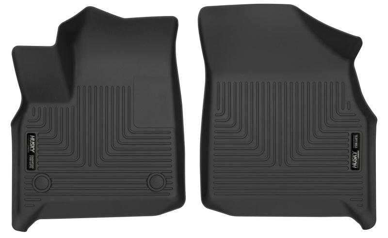 Husky Liners 2018 Buick Enclave WeatherBeater Black Front Floor Liners - Corvette Realm