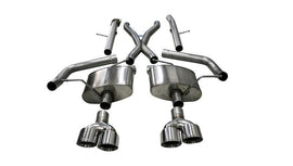 Corsa 18-20 Jeep Grand Cherokee TrackHawk 6.2L Xtreme Cat-Back Dual Rear Exit w/4.5in Polished Tips - Corvette Realm