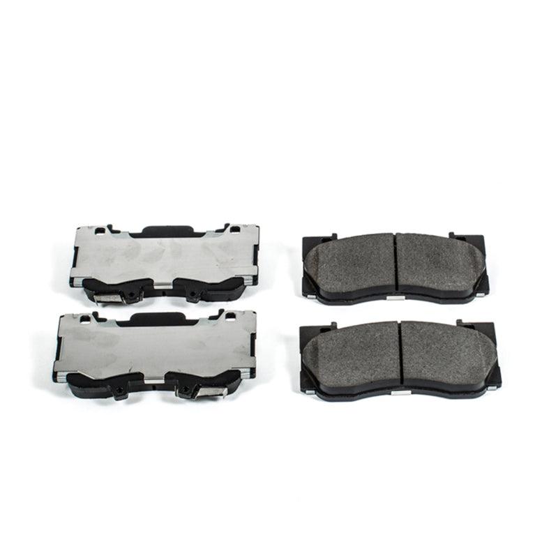 Power Stop 15-19 Ford Mustang Front Z26 Extreme Street Brake Pads w/Hardware - Corvette Realm